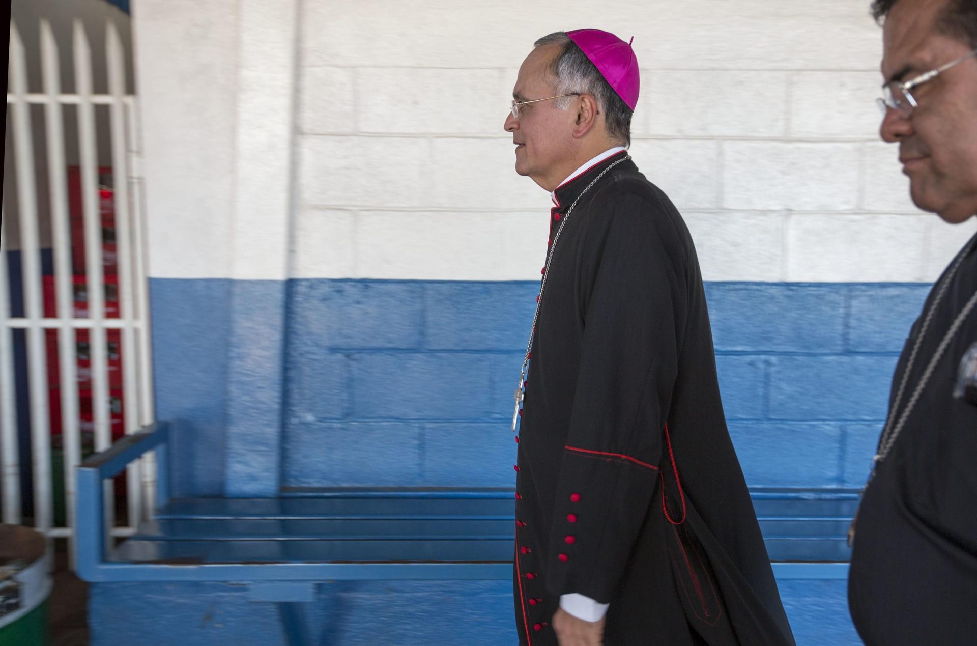Bishop critical of Nicaragua’s Ortega leaves for Vatican