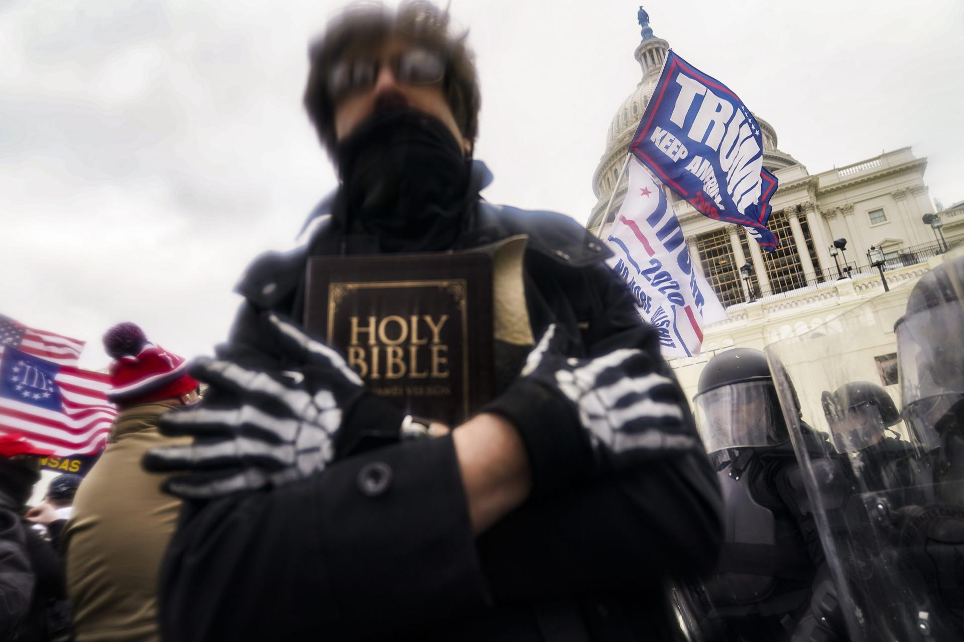 Christianity on display at Capitol riot sparks new debate