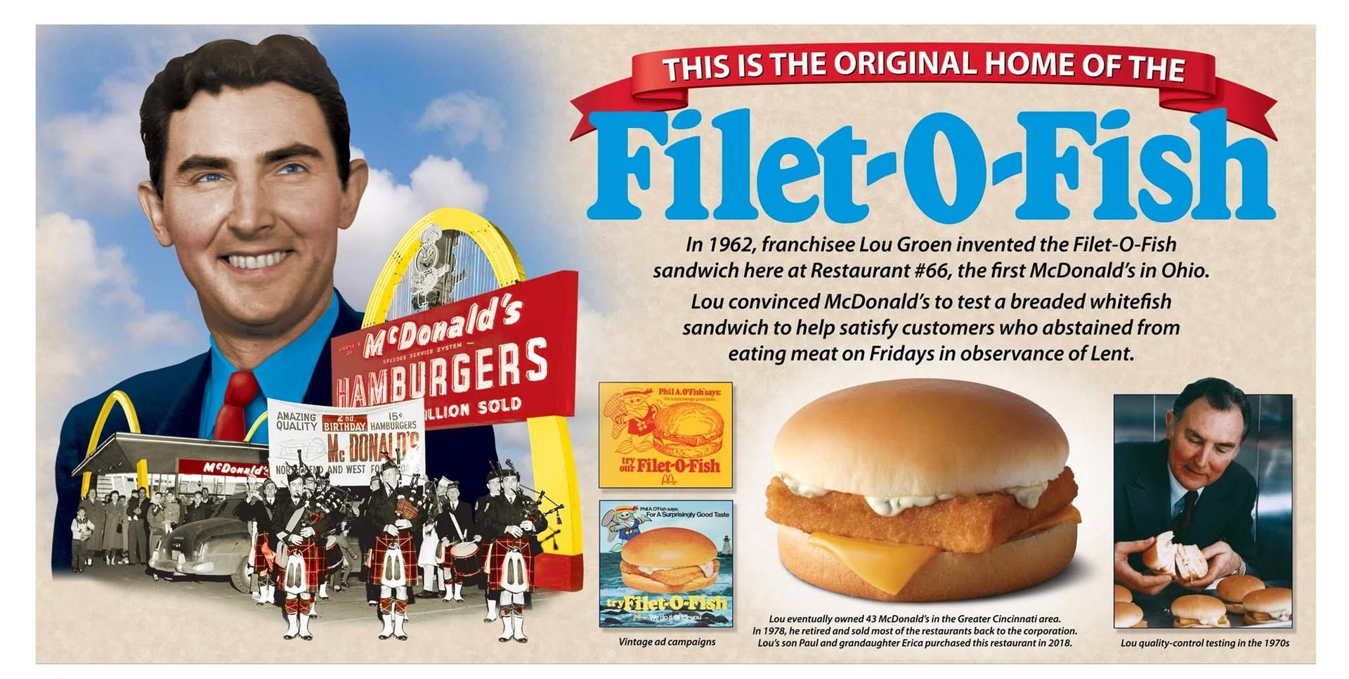 Origins of the Filet-O-Fish: Created to serve a local Catholic community
