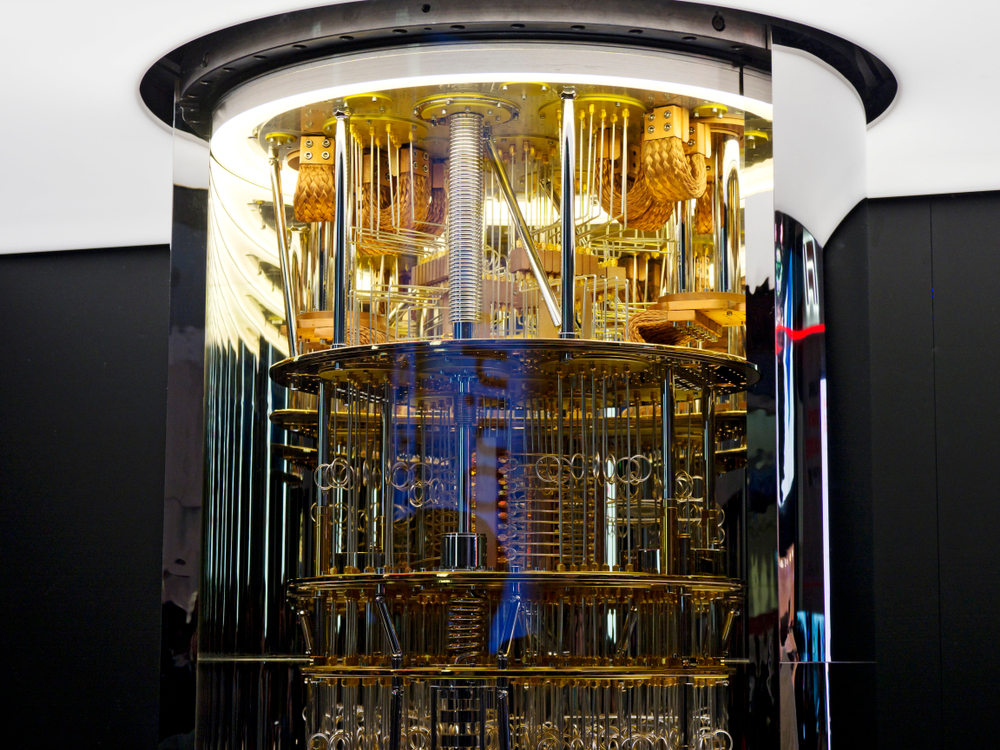 Quantum computing by IBM.